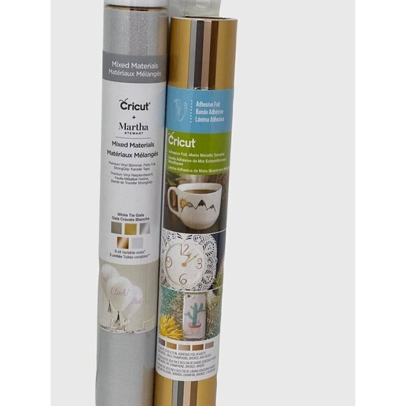 Cricut Craft Lot Vinyl Accessories Blade Mixed Materials Sampler HTV Gift Cards - Picture 2 of 8